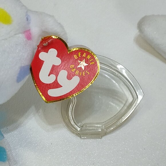 Ty Beanie Babies Kissme & Mr. 2001 Wedding Bears Heart Tags Collectible Plush - Picture 3 of 8